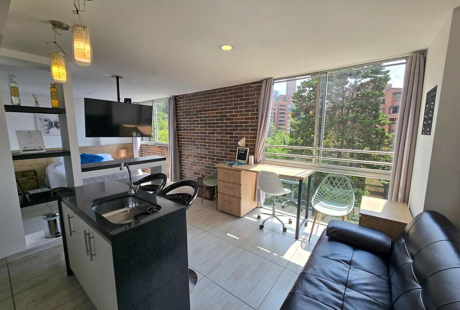 Moderno Loft Cerca De Zona Rosa Y Malls Medellin Colombia